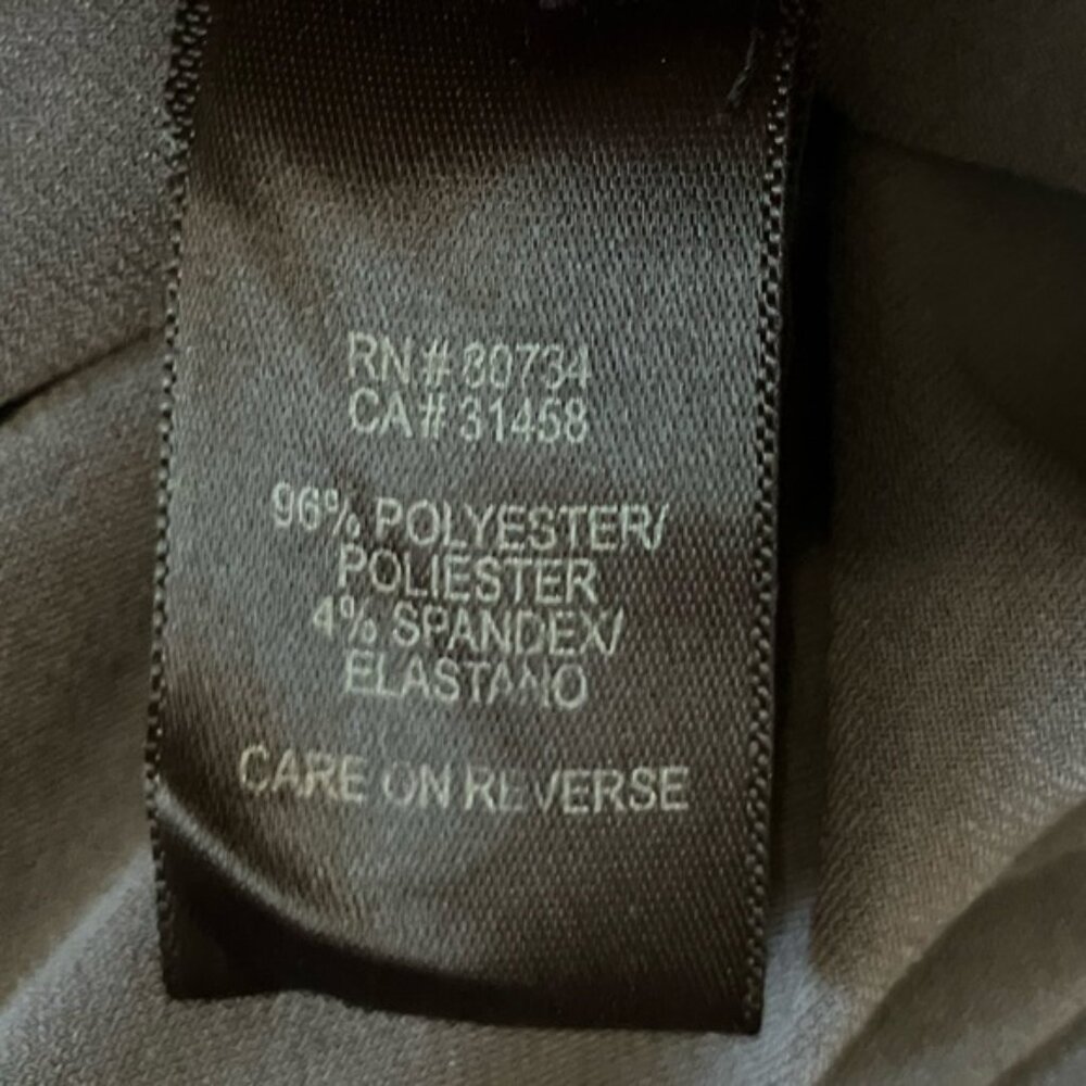 NWT Max & Cleo Keyhole back Halter Gown in Slate Grey Sz 6. - Picture 12 of 13